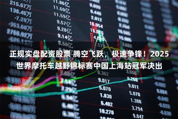 正规实盘配资股票 腾空飞跃，极速争锋！2025世界摩托车越野锦标赛中国上海站冠军决出